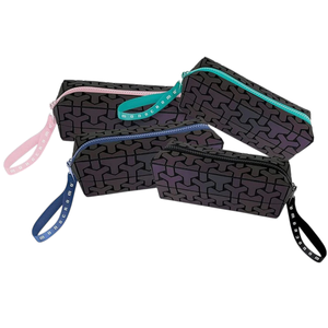 PIGNA - Astuccio Geometrico Riflettente Monocromatico 20X6CM ASS. - Product Image 1