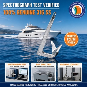 316 in acciaio inossidabile ancorante per barche Marine Bruce 15kg ancore ad artiglio <span class=keywords><strong>di</strong></span> ancoraggio nave Kayak <span class=keywords><strong>gommone</strong></span> barca accessori Hardware - Product Image 3
