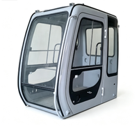 Cabine d'opérateur d'excavatrice pour EX200-2 EX200-3 EX200-5 – Ensemble de cabine de remplacement en acier pour engins de construction