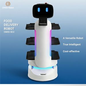 <span class=keywords><strong>Robot</strong></span> de service alimentaire pour hôtel, batterie au lithium <span class=keywords><strong>Tesla</strong></span>, 12h d'autonomie, évitement d'obstacles, charge utile de 30 kg, contrô<span class=keywords><strong>le</strong></span> par application - Product Image 6