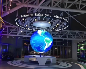 China High Resolution P4 <strong>Magic</strong> Ball LED Sphere <strong>Screen</strong> Indoor for Self-Service Business Shopping Mall 4mm Text Animation Graphics - Product Image 2