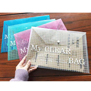 Enveloppes <span class=keywords><strong>en</strong></span> plastique, lot de 12 enveloppes, avec fermeture à boutons pression, <span class=keywords><strong>en</strong></span> plastique de qualité - Product Image 6