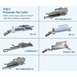 Pemotong Datar Pneumatik | Pemotong Rantai Mesin Jahit Overlock