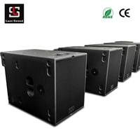 Subwoofer Profesional LS-B18 de 18 Pulgadas, Altavoz Pasivo Individual con Salida Potente de 1200W, Sistema de PA Activo