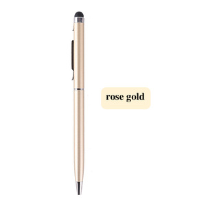 Penna Promozionale Bianca e Oro con Touch Screen, Prodotto Best-seller GemFully 2025, Regalo per Lei - Product Image 5