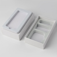 Pour iPhone 11 11 Plus 13 Pro Max Boîtes Matériaux recyclés avec gaufrage mat pour l'électronique grand public et les appareils photo