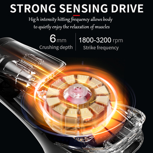 <span class=keywords><strong>2026</strong></span> Neue Professionelle Tiefengewebe-Perkussionsmassagepistole mit 5 Aufsätzen zur Muskelentspannung - Product Image 5