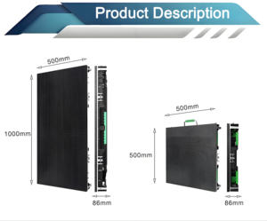 RGB Full HD Mobile a <span class=keywords><strong>LED</strong></span> per esterni Video Wall r2.9 P3.91 <span class=keywords><strong>Display</strong></span> a <span class=keywords><strong>LED</strong></span> per centri commerciali e ascensori IP65 - Product Image 3