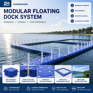 Plataforma Flotante Modular con Material HDPE, Capacidad de Carga de <span class=keywords><strong>350</strong></span> kg/m², Vida Útil de 15 Años para Moto Acuática, <span class=keywords><strong>Sea</strong></span> <span class=keywords><strong>Doo</strong></span>, Barco de Pesca, Yate - Product Image 1