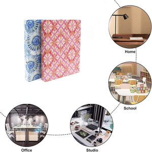 Fsc Nộp Hồ sơ sản phẩm tùy chỉnh thiết kế A4 2 Vòng chất kết dính kế hoạch tập tin tài liệu Organizer thư mục cho vật tư văn phòng - Product Image 6