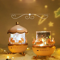 Lampe de projection LED miniature à télécommande, projecteur rotatif, veilleuse pour bébé, pour enfants