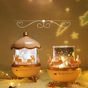 Remote Control <strong>Mini</strong> <strong>LED</strong> <strong>Projection</strong> <strong>Lamp</strong> Srar Rotating Projector Baby Night Light for Kids - Product Image 2