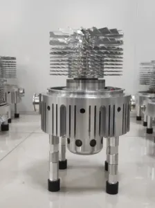 Schlussverkauf Modell Turbo-Vakuumpumpe-System Hochvakuum-Molekül-Turbo-Pumpe HTFB-4200 Turbo-Molekül-Pumpe