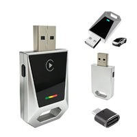 Adaptateur sans fil CarPlay Android Auto de haute qualité, filaire vers sans fil, USB Plug and Play, convertisseur de dongle pour voiture