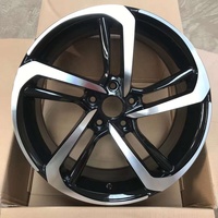 Ruedas de aleación YXQ para Honda 19*8,5 ET 35 Black Machine Face Wheels A356 Aleación de prueba de impacto Bujes de aleación de aluminio