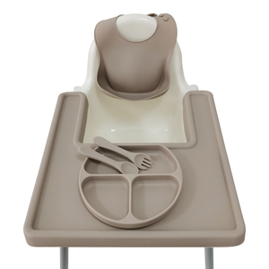 Allcover Tấm Lót Đĩa Silicon Cấp Thực Phẩm Chống Trượt Có Viền Chống Trượt Tấm Lót Đĩa Cho Em Bé Ăn Bằng Silicone Ghế Cao Tấm Lót Sàn - Product Image 6