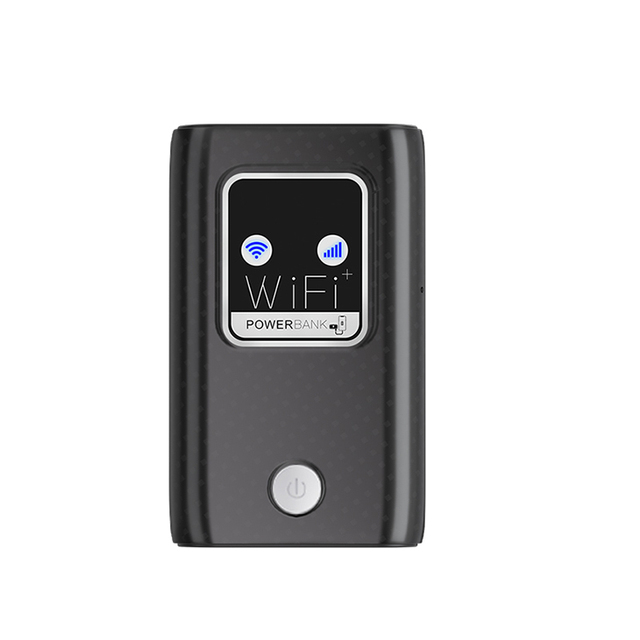 4G Wifi Modem with Sim Card Slot LTE 4G Router with Wireless Router Powerbank 5200MAh