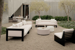 Chaises de jardin pivotantes d'extérieur en aluminium Meubles de canapé pour balcon et détroit Meubles d'extérieur de luxe modernes Meubles de terrasse - Product Image 2