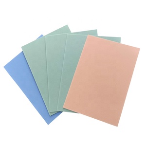 Feuilles de <span class=keywords><strong>PVC</strong></span> rigides en plastique de 3 mm de couleur personnalisée pour panneau mural d'hôpital, panneau décoratif - Product Image 1