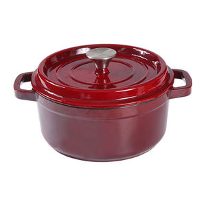 <span class=keywords><strong>Cocotte</strong></span> <span class=keywords><strong>en</strong></span> <span class=keywords><strong>Fonte</strong></span> <span class=keywords><strong>Émaillée</strong></span> Ronde, Plusieurs Tailles Disponibles, Faitout Hollandais, Couleur Personnalisée - Product Image 4