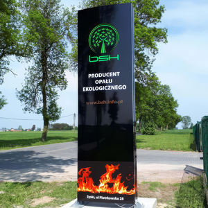 Panneau publicitaire LED double face extérieur, panneau monument commercial, panneau publicitaire en aluminium, panneau publicitaire lumineux pour hôpital et école - Product Image 4