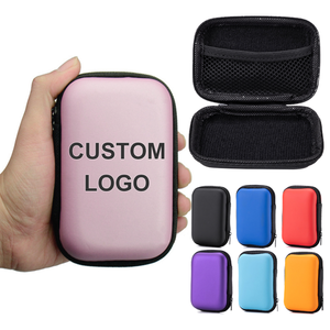 Đa chức năng Eva trường hợp khó khăn <span class=keywords><strong>Bluetooth</strong></span> tai nghe trường hợp xách tay kỹ thuật số công cụ Túi dữ liệu tùy chỉnh Cáp lưu trữ hộp với logo - Product Image 1