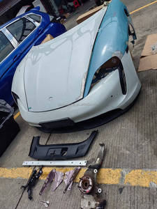 Capot de pare-chocs avant et pièces de carrosserie d'aile avant d'<span class=keywords><strong>occasion</strong></span> pour Taycan 2020- - Product Image 6
