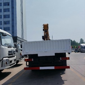 Prix d'usine en Chine - Grue montée sur camion SHACMAN de 16 tonnes - Camion grue de fret 8x4 à vendre - Product Image 6