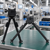 Vente directe usine – Support de tir PRS robuste et réglable en acier pour extérieur (6-9 pouces) – Accessoire de support pour observation des oiseaux