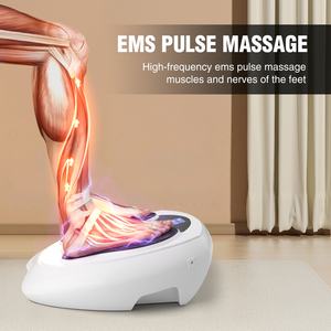 Innovador masajeador de pies inteligente <span class=keywords><strong>EMS</strong></span> portátil y duradero para uso diario y alivio terapéutico en la alfombrilla de masaje de piernas incluida - Product Image 3