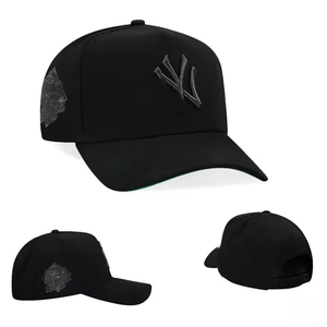 Gran oferta, elegante, personalizado, Unisex, Adulto, 100% gorra deportiva de algodón, 5 paneles, logotipo bordado estructurado, gorra de béisbol bordada personalizada - Product Image 3