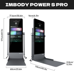 IMBODY POWER S Pro Smart Gym Fitness Mirror Multi Machine Strength Training Equipment Home <b>Trainer</b> Ring All-in-One POWER S Power - Product Image 6