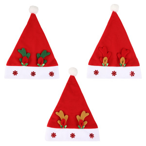 Chapeau <span class=keywords><strong>de</strong></span> Noël Luminaire 2026, Cadeaux <span class=keywords><strong>de</strong></span> Noël, Décorations <span class=keywords><strong>de</strong></span> Fête, Accessoires Photo, Imprimé Flocon <span class=keywords><strong>de</strong></span> Neige Multicolore Style Dessin Animé - Product Image 5