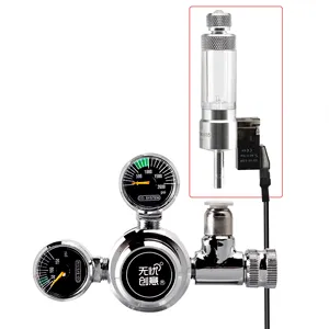 Produzent Aquarium Co2 Regulator mit Magnet und Blasen zähler