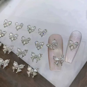 ผลิตภัณฑ์ตกแต่งเล็บสำเร็จรูป Love <span class=keywords><strong>Diamond</strong></span> ชุดอุปกรณ์ตกแต่งเล็บแบบซ้อน Love Splicing Decorations ประดับเพชรเล็บ สำหรับติดเล็บปลอม - Product Image 2