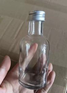 Food Grade Transparent Chili <strong>Hot</strong> <strong>Sauce</strong> Glass <strong>Bottles</strong> With Screw Cap 50ml 90ml 150ml 250ml Sizes Available - Product Image 5