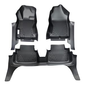 แผ่นรองพื้นรถยนต์ TPE 5D กันน้ำ 3 ชิ้น สำหรับ Subaru XV 2019 รุ่นพวงมาลัยซ้าย ขายดี ทนทุกสภาพอากาศ - Product Image 3