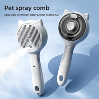 Peigne de toilettage pour animaux de compagnie à un clic, éliminateur d'odeurs, lisseur de poils pour chats et chiens à poils longs ou courts, vente flash