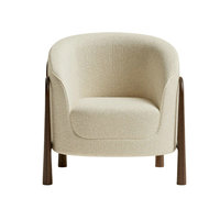 Fauteuil rayé en bois massif, style rétro nordique, élégance unique pour chambre à coucher, confort, fauteuils de salon importés de Chine