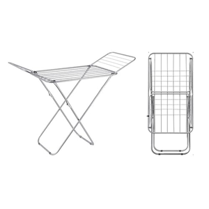 Séchoir à linge pliable en aluminium à bas prix, support de séchage pliable pour vêtements - Product Image 1