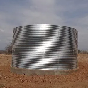 Suministros de tanque de agua de riego para uso en exteriores, 30 m3 -1000 m3, para recoger la lluvia, para aves de corral y agricultura