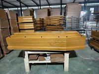 Cercueil sculpté de style italien en bois de Paulownia Rose IT268 pour funérailles