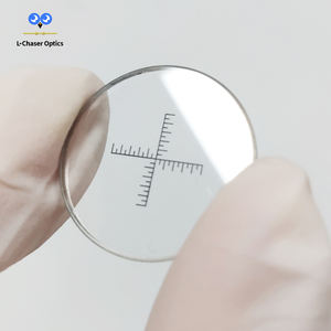 High Precision Etched Glass Crosshair Reticle <strong>Lens</strong> for Microscope, <strong>Telescopes</strong>, Measuring Instruments, Factory Price - Product Image 1