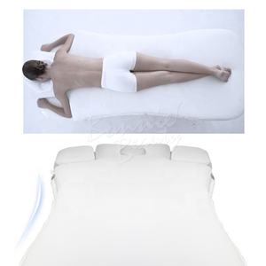 Mesa de Masaje Shiatsu Eléctrica con Altura Ajustable y Calefacción LED BonneBeauty para Hoteles, Dormitorios, Escuelas, Baños, en Cuero Sintético - Product Image 4