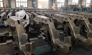 Estructura Lateral <span class=keywords><strong>de</strong></span> Bogie para <span class=keywords><strong>Vagón</strong></span> <span class=keywords><strong>de</strong></span> <span class=keywords><strong>Tren</strong></span>, Piezas <span class=keywords><strong>de</strong></span> Fundición para Ferrocarril, <span class=keywords><strong>de</strong></span> Fabricante Chino - Product Image 5