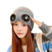 Trendle International WB 6656 Image Fancy Girls Knitted Beanie Winter Ski Hat Women Travel Autumn 60% Acrylic 40% Common