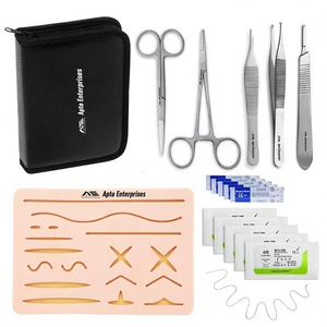 Kit de Práctica de Sutura Quirúrgica para Estudiantes de Medicina con Almohadilla de Sutura, Kit de Sutura Quirúrgica con Instrumentos Médicos de Apto Enterprises - Product Image 1