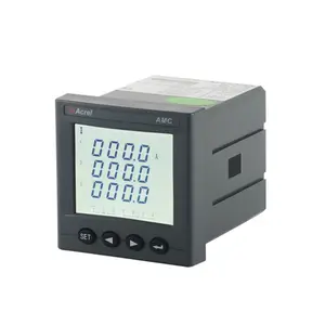 Acrel AMC72L-E4/KC three-phase AC multifunction smart KWH energy meters small size CE certificate
