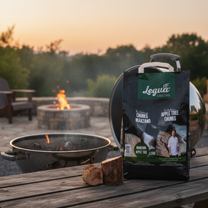 Trozos de Madera de Manzano de Alta Calidad Marca Legua para un Sabor Natural a Humo en su Barbacoa España - Product Image 3