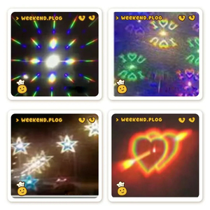 New tùy chỉnh nhiễu xạ tấm tùy chỉnh nhiễu xạ tấm kính Eyewear in giấy tùy chỉnh ngoại vi Quà Tặng - Product Image 5